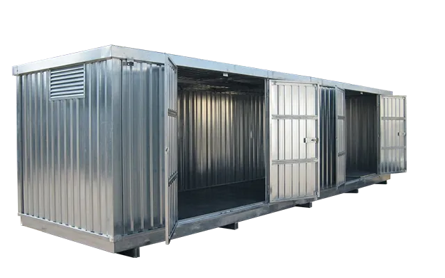Container in lamiera con VASCA