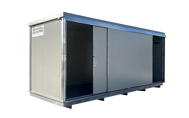 container coibentato con vasca